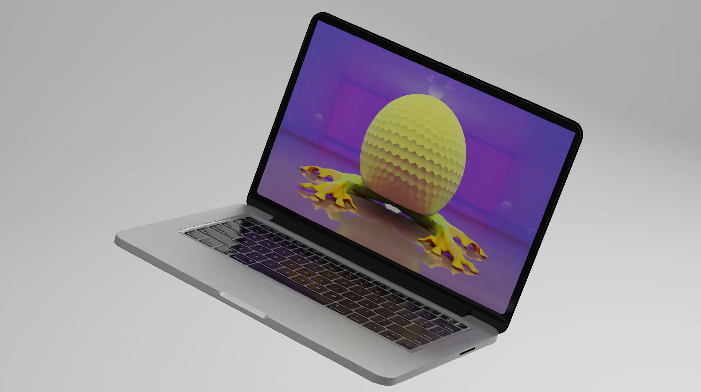 mockup image of the project